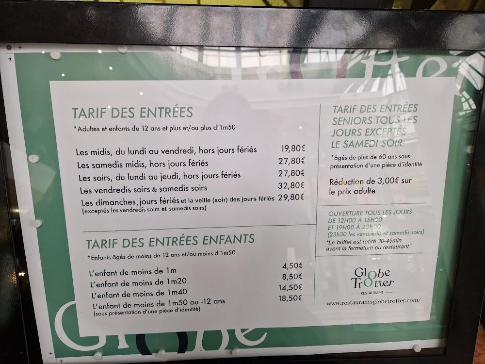 Globe Trotter - Menu Image 2